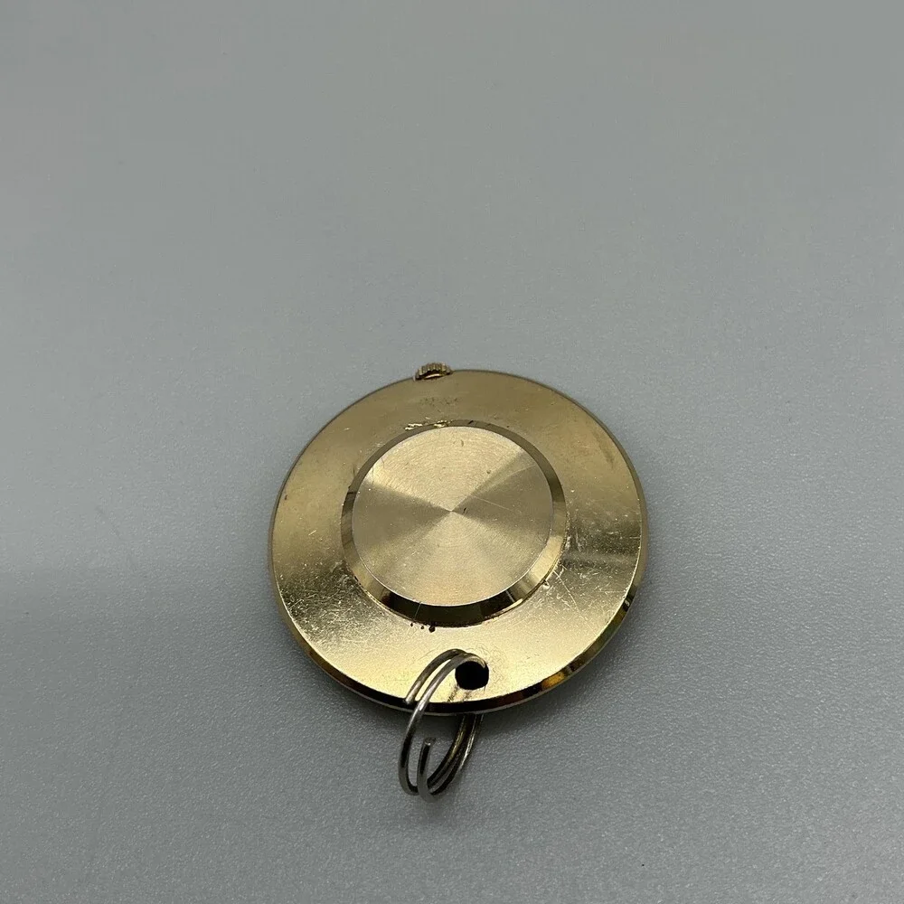 Vintage Caravelle Pendant Watch Women 36mm Gold Tone Manual Wind Swiss